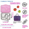 Yumbox Presto Bento Box - Rose Pink - Image 7