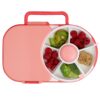 Gobe Kids Lunchbox with Snack Spinner - Watermelon Pink