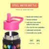 Wildkin 18oz Bottle - Rainbow Hearts - Image 3